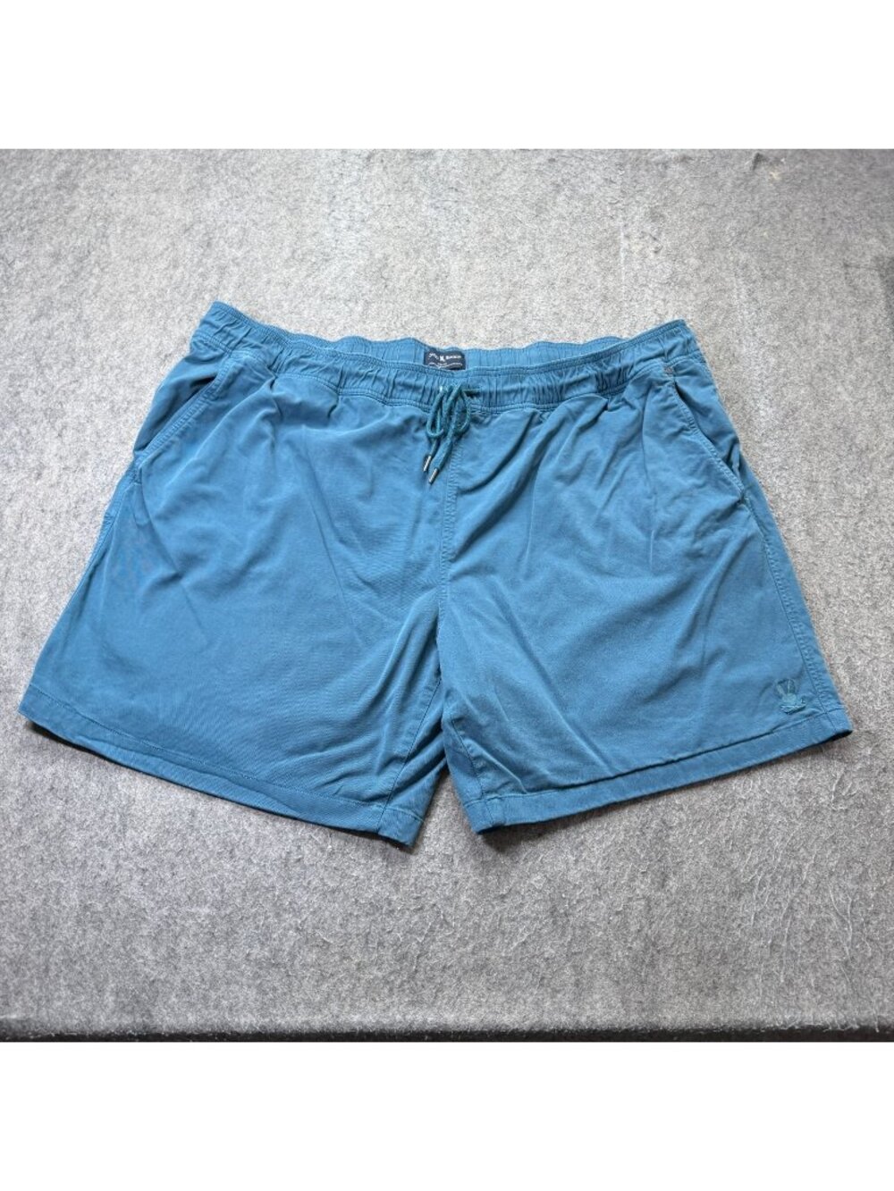 Psycho Bunny Pull On Shorts Men 4XL Blue Stretch Elastic Waist High Rise 9"